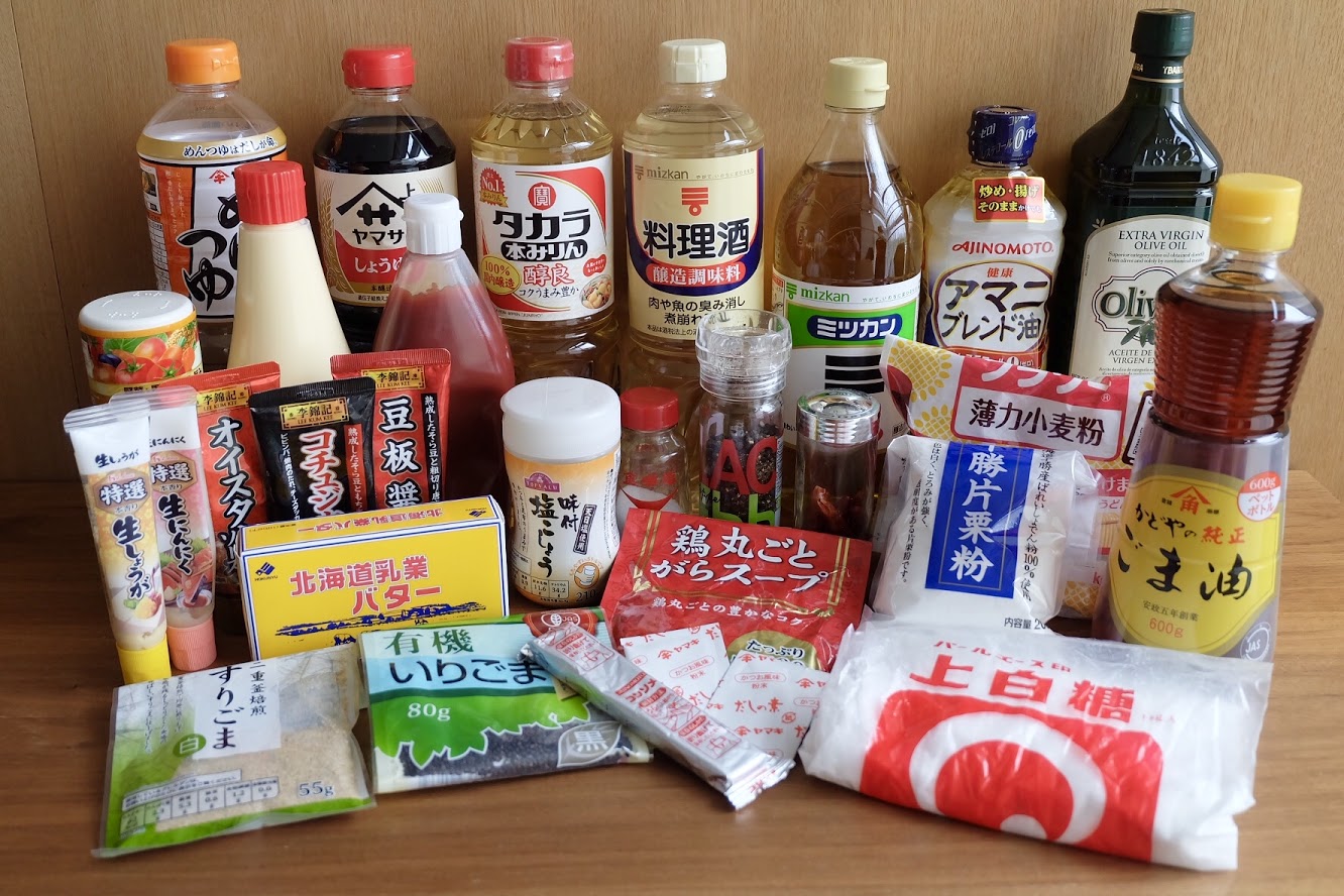 日本 の 調味 料