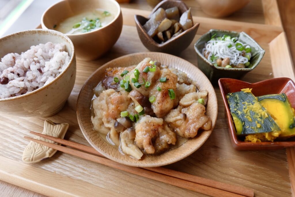 簡単 鶏肉ときのこのみぞれ煮 平日の時短ごはんレシピ ゆり子のおいしい暮らし