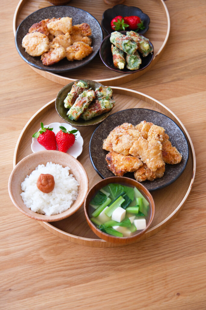 揚げない♪定番の鶏から揚げ【平日の時短ごはんレシピ】