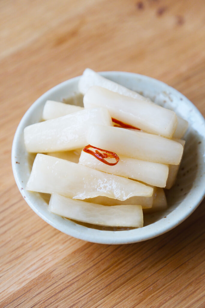 簡単♪大根のポリポリサラダ【平日の時短ごはんレシピ】